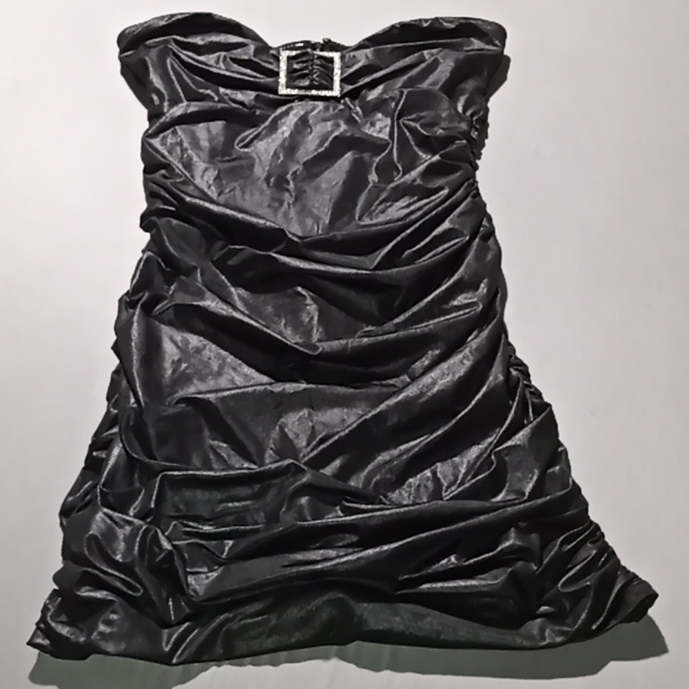 Kikiriki rhinestone mini dress